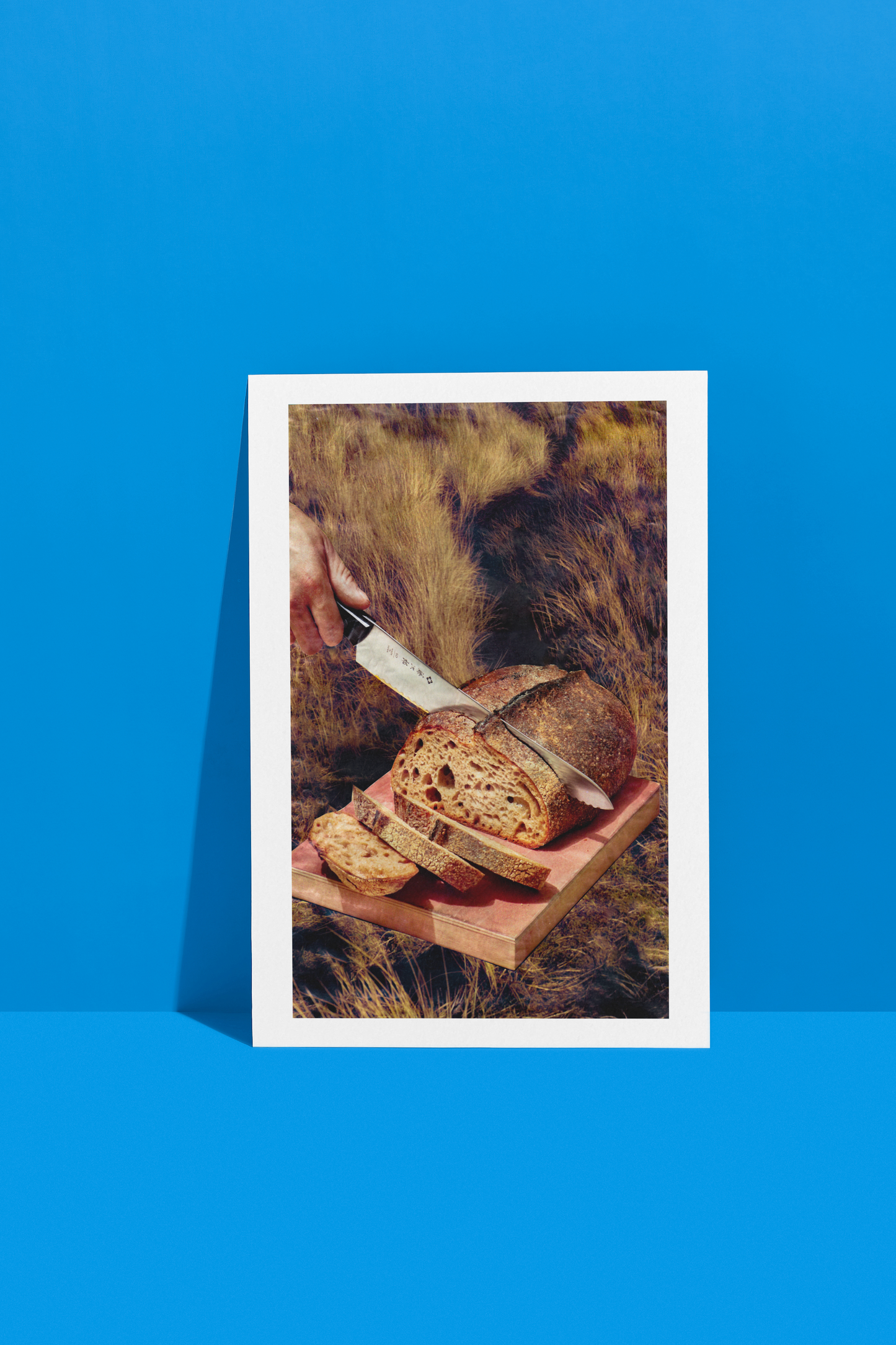 Postcard ✰ Man Wheat Bread