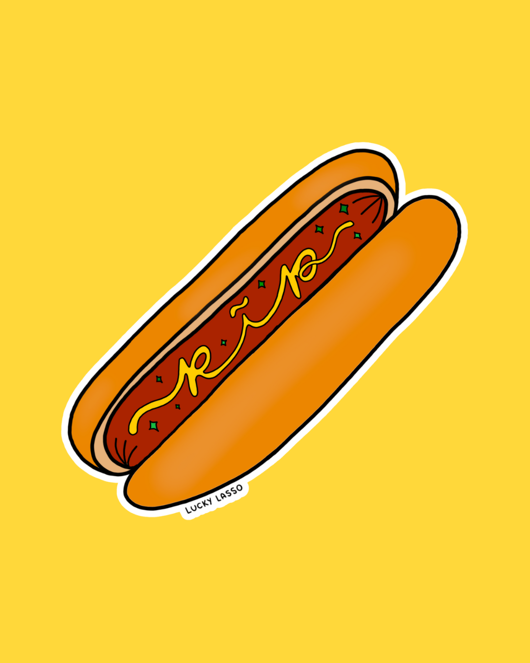 Dollar Dog ✰ Vinyl Sticker