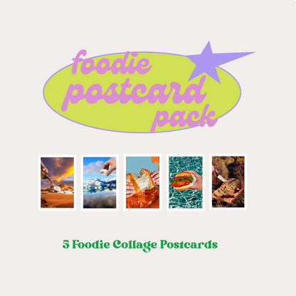 Postcard Pack ✰ Foodie Postcards