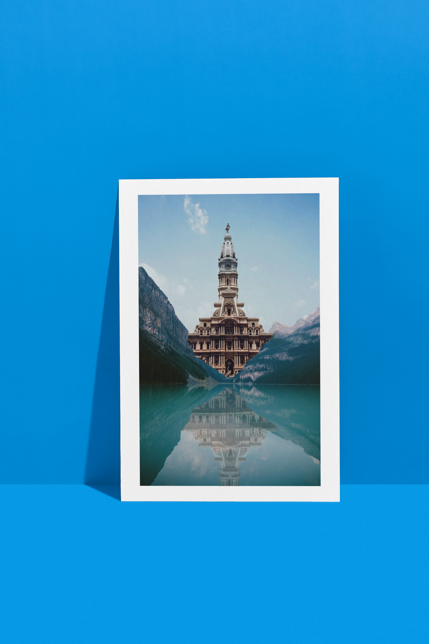 Postcard ✰ City Hall Lake