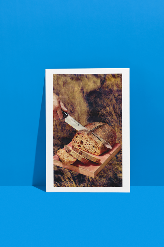 Postcard ✰ Man Wheat Bread