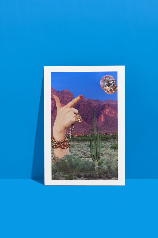 Postcard ✰ Disco Moon