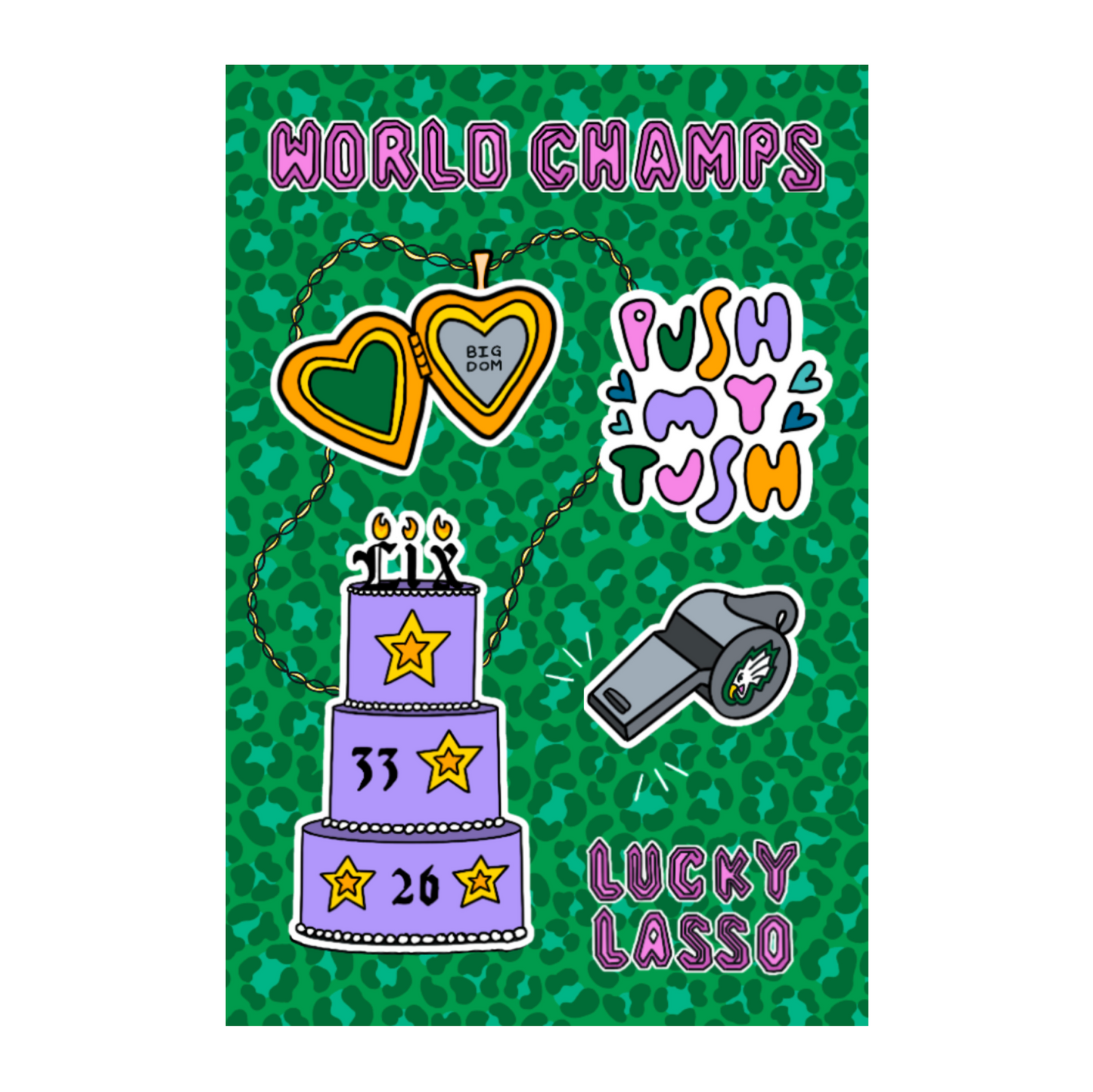 Eagles Super Bowl ✰ Sticker Sheet