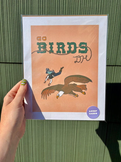 Go Birds ✰ 8x10" Print