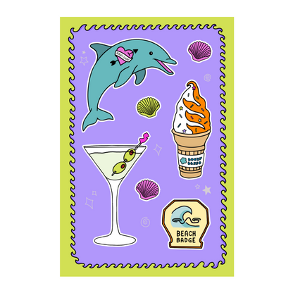 Jersey Shore ✰ Sticker Sheet