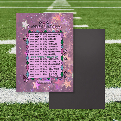 Eagles ✰ 26-27 Season Schedule Magnet