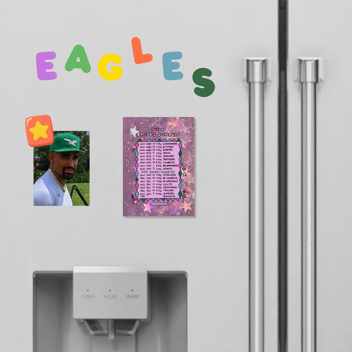 Eagles ✰ 26-27 Season Schedule Magnet