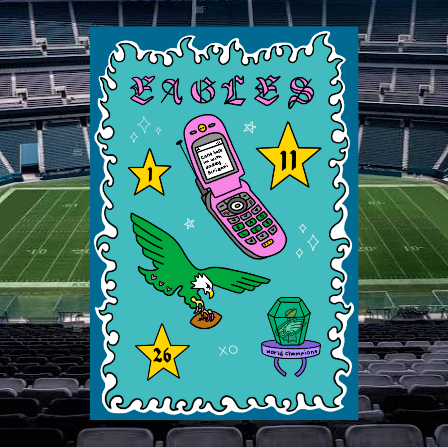 Eagles ✰ Sticker Sheet