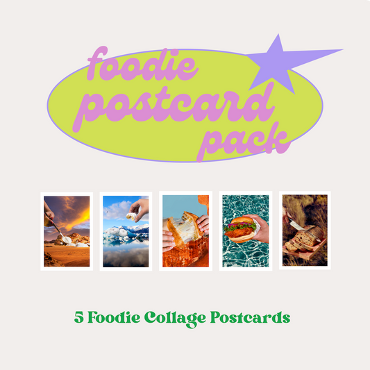 Postcard Pack ✰ Foodie Postcards