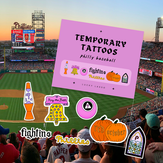 Philly Baseball ✰ Temporary Tattoos