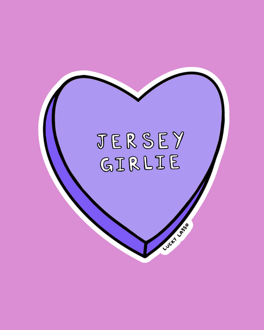 Jersey Girlie ✰ Vinyl Sticker