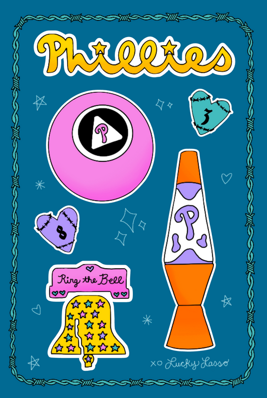 Phillies ✰ Sticker Sheet