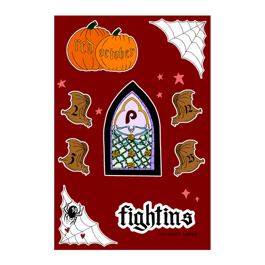 Phillies Red October ✰ Sticker Sheet