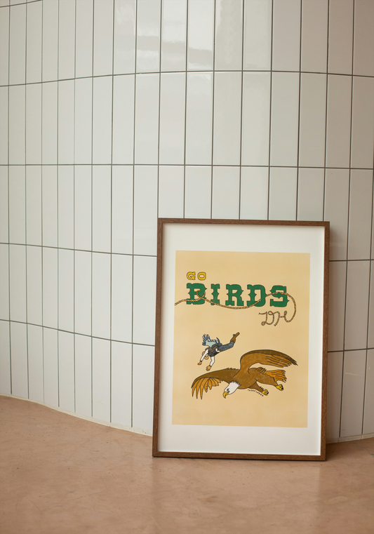 Go Birds ✰ 8x10" Print